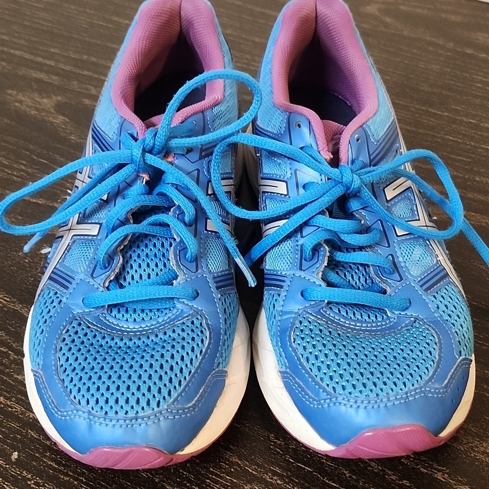 Asics Gel Contend 4 Size 8 Sneakers Blue - Picture 4 of 6